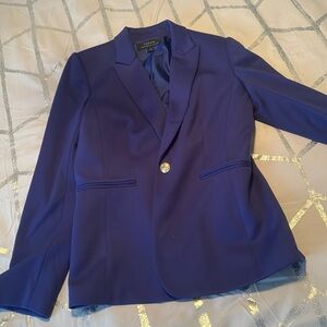 Tahari cobalt blue blazer brand new